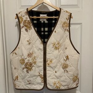 Woolrich Floral and Black and White Patterned Vest